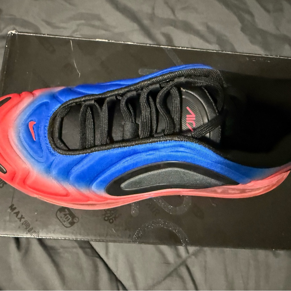 Nike Athletic Shoes - Blue and Red